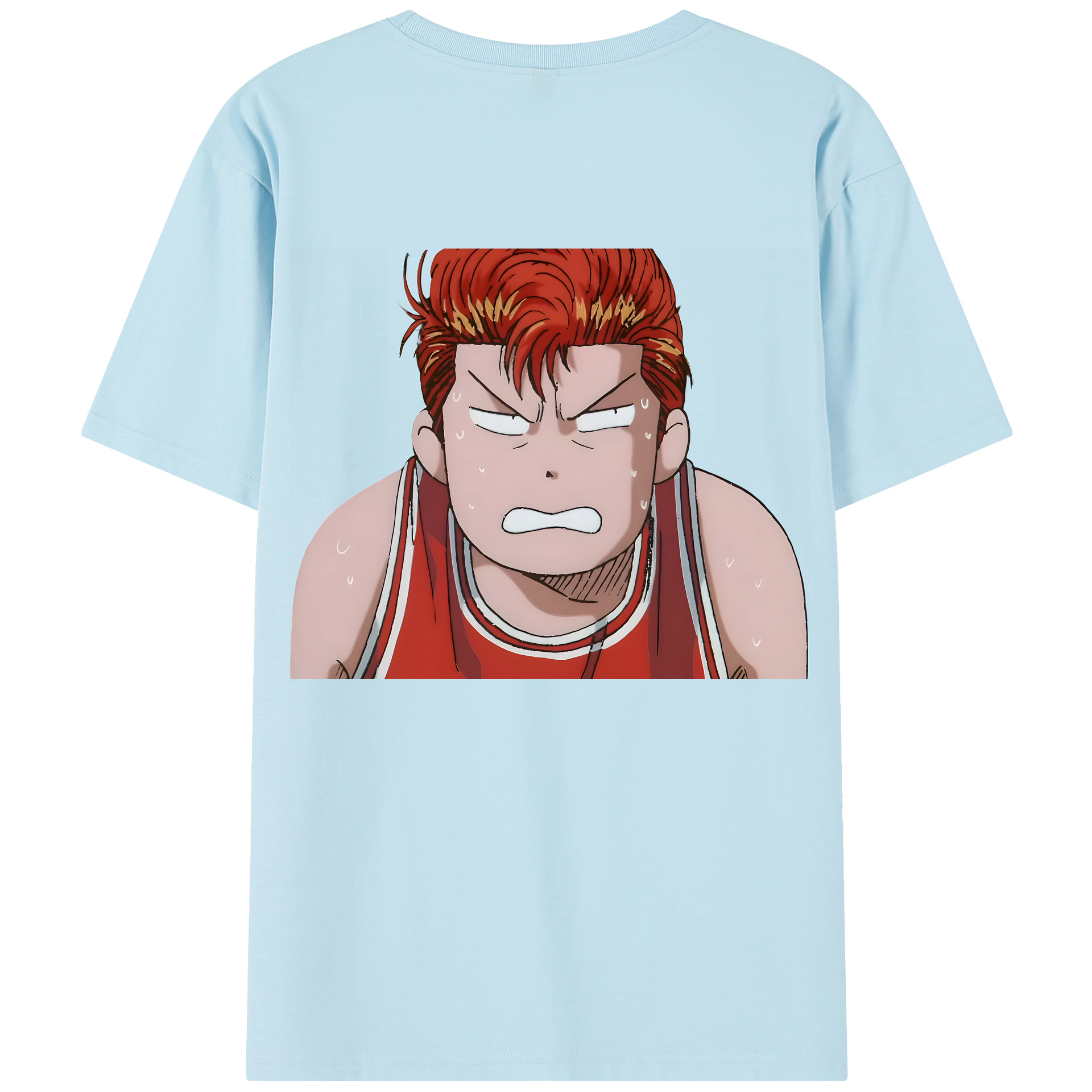SLAM DUNK／スラムダンク 綿100％半袖Tシャツ（背面プリント）